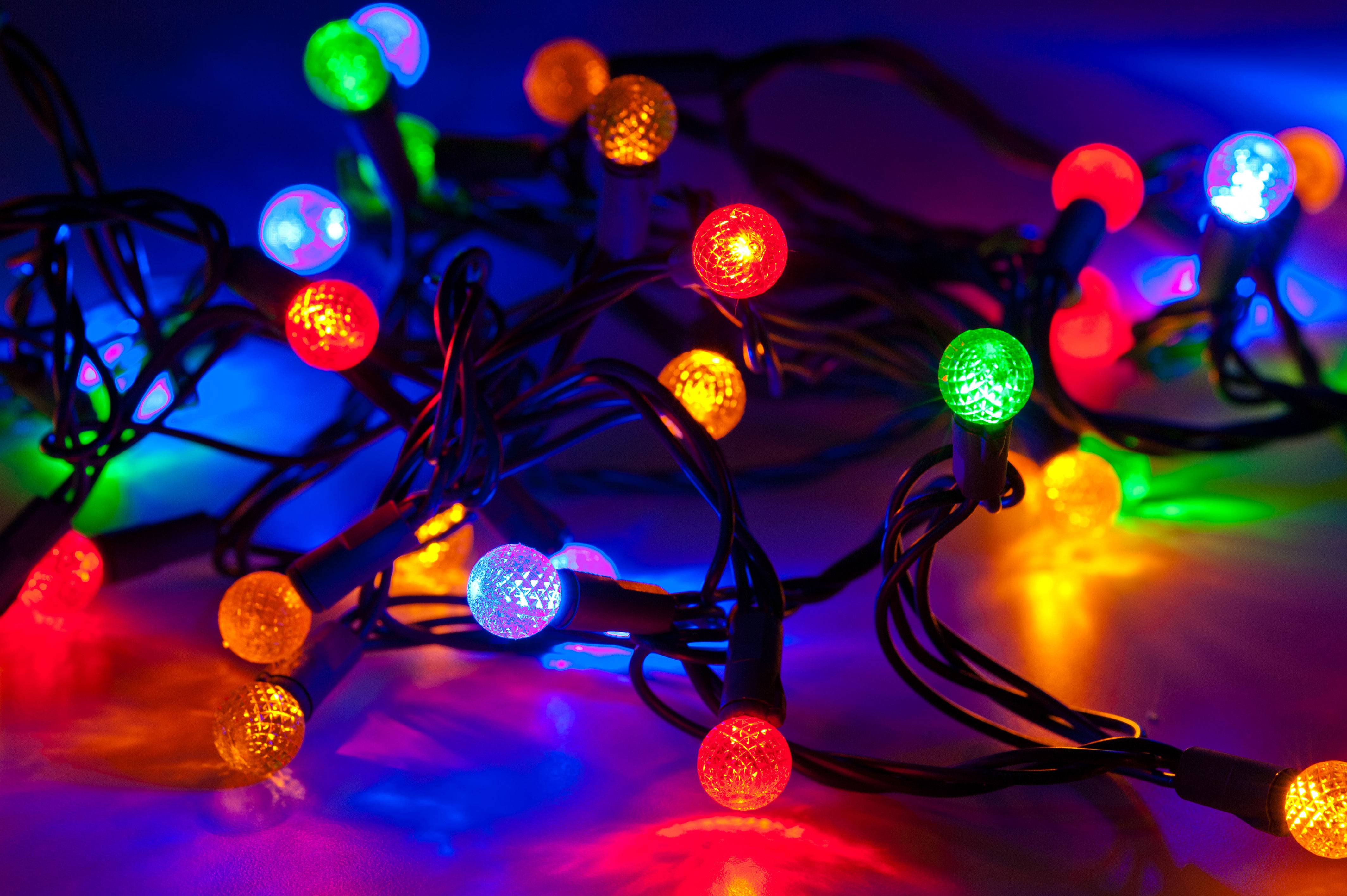 HD Christmas Lights Wallpaper