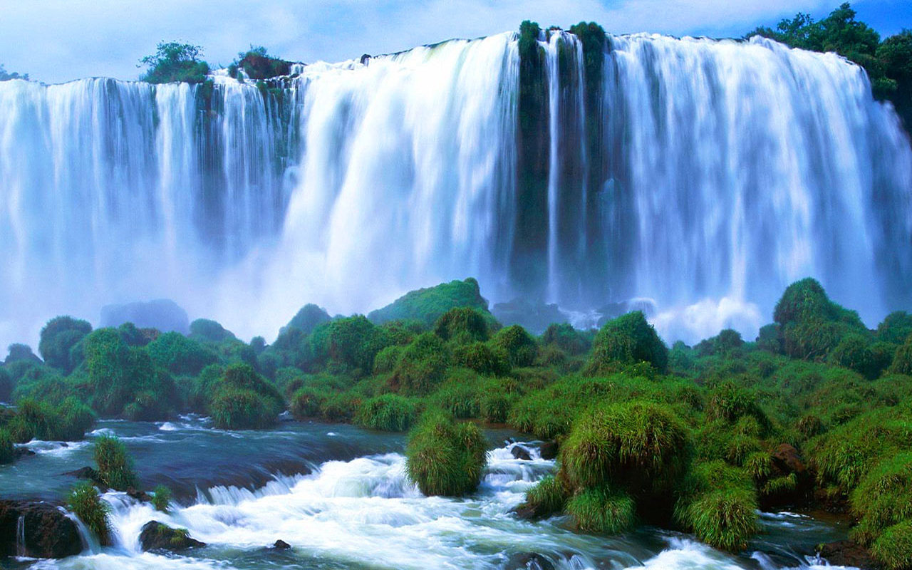 Natural Scenery Wallpaper Victoria Falls World