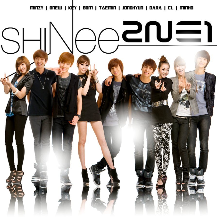Shinee And 2ne1 Avatar By Awesmatasticaly Cool