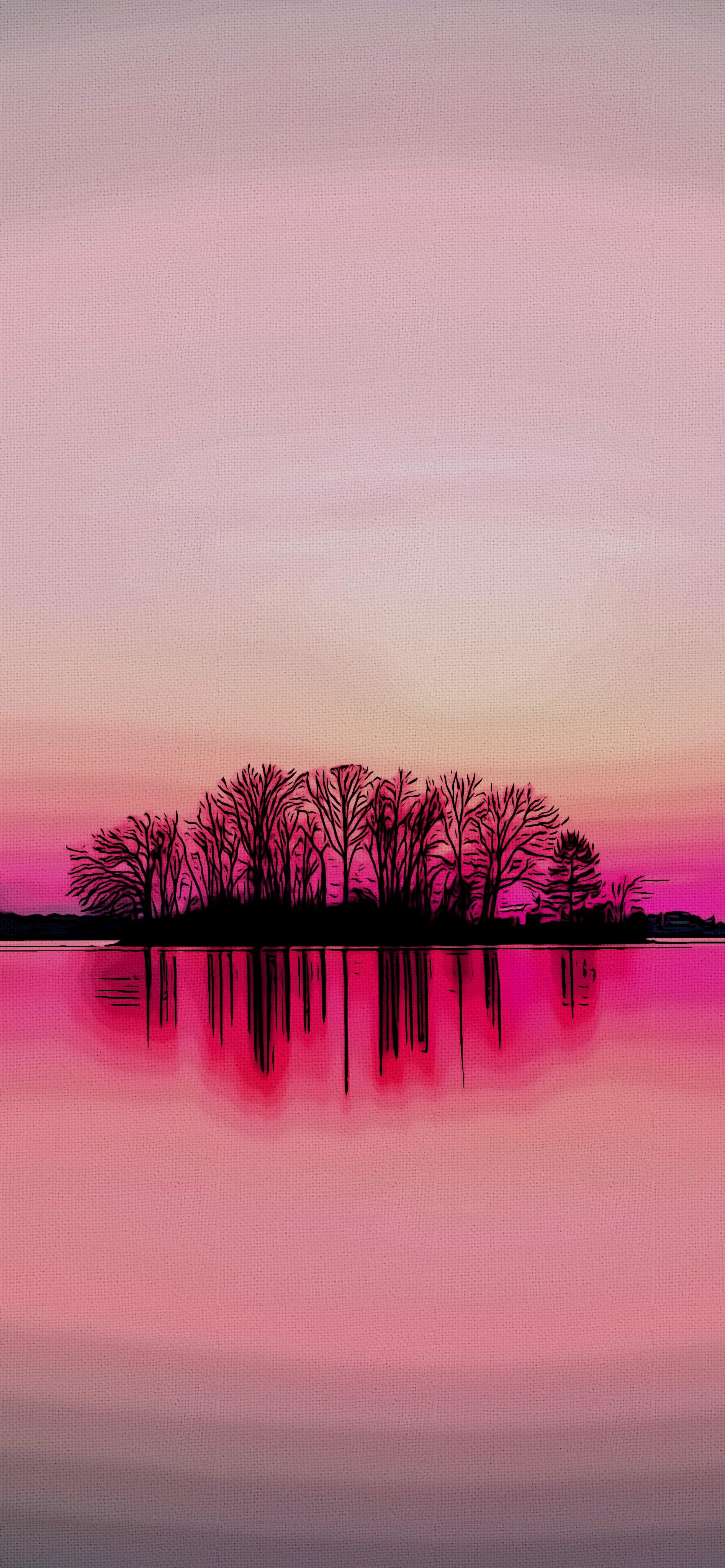 Free download iPhone sunset canvas wallpapers [1893x4096] for your Desktop, Mobile & Tablet 