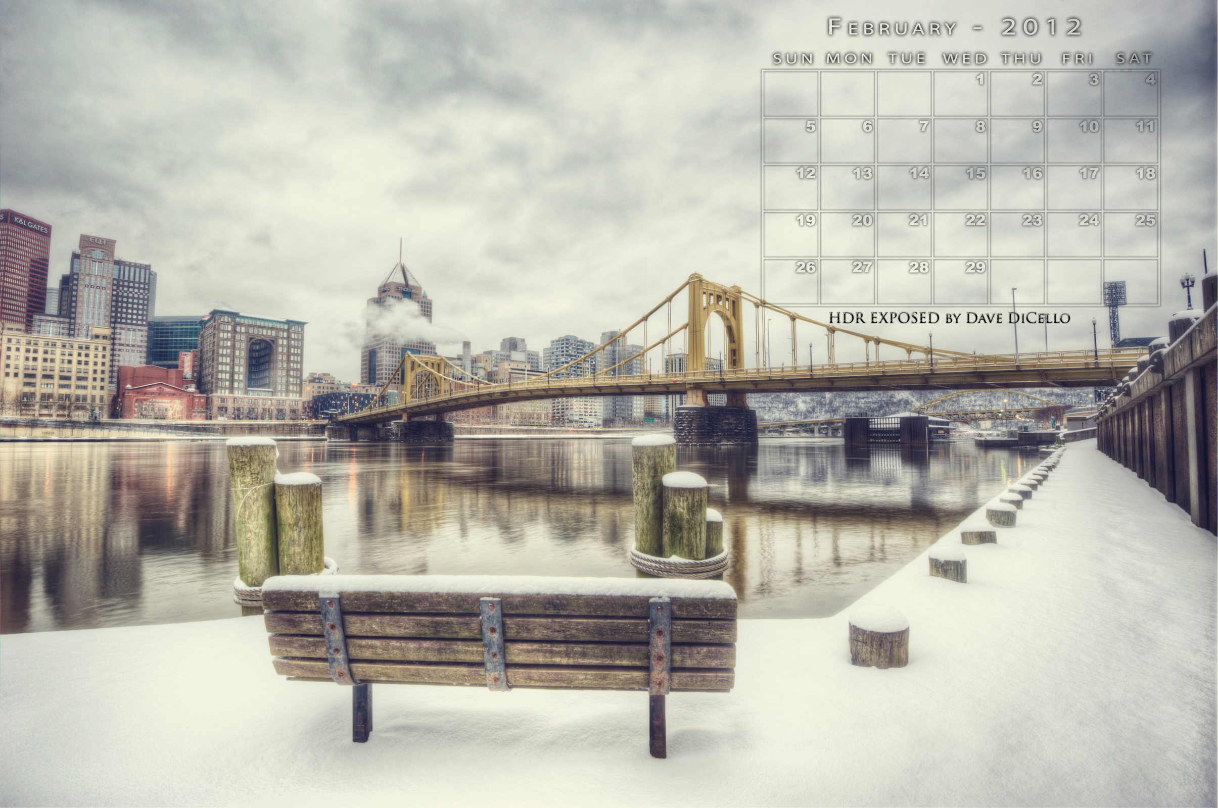 Time Marches On February Desktop Wallpaper Pittsburgh Photographer