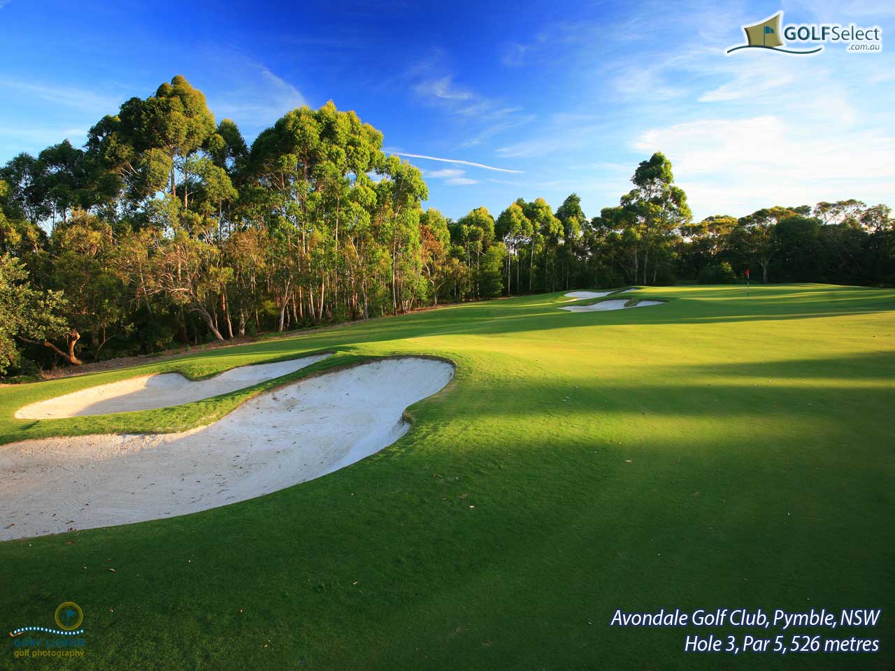GOLFSelect   Golf Wallpaper   Avondale Golf Club   Hole 3 Par 5 526