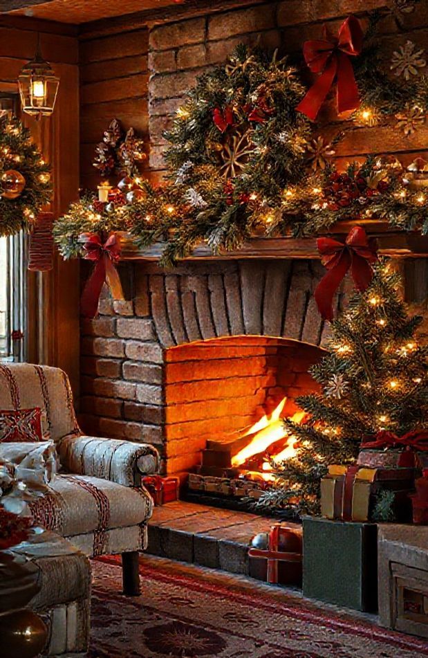Old Fashioned Christmas Wallpaper