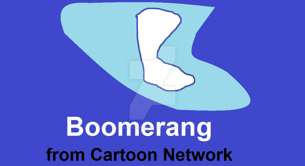 My Boomerang Logo Drawing By Cartoonfan22