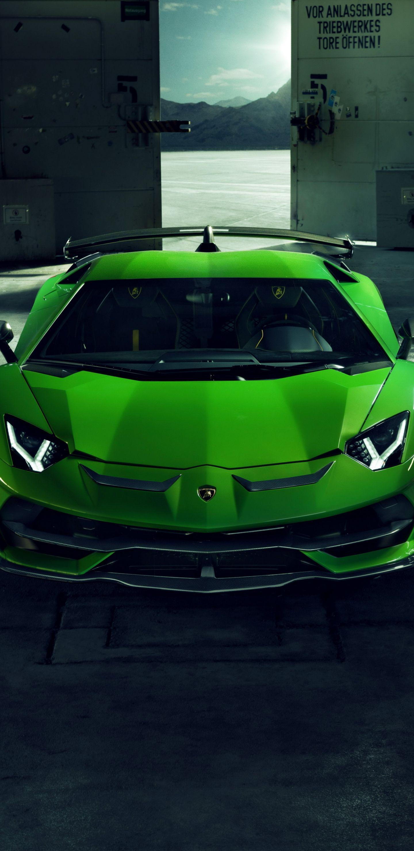 Sports Car Lamborghini Aventador Svj