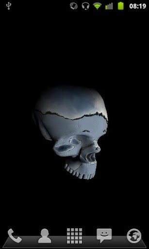 3D Skull Live Wallpaper on WallpaperSafari