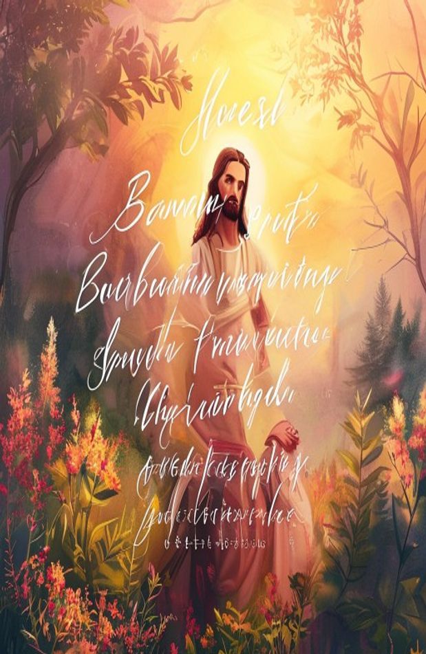 Jesus Wallpaper With Bible Verses