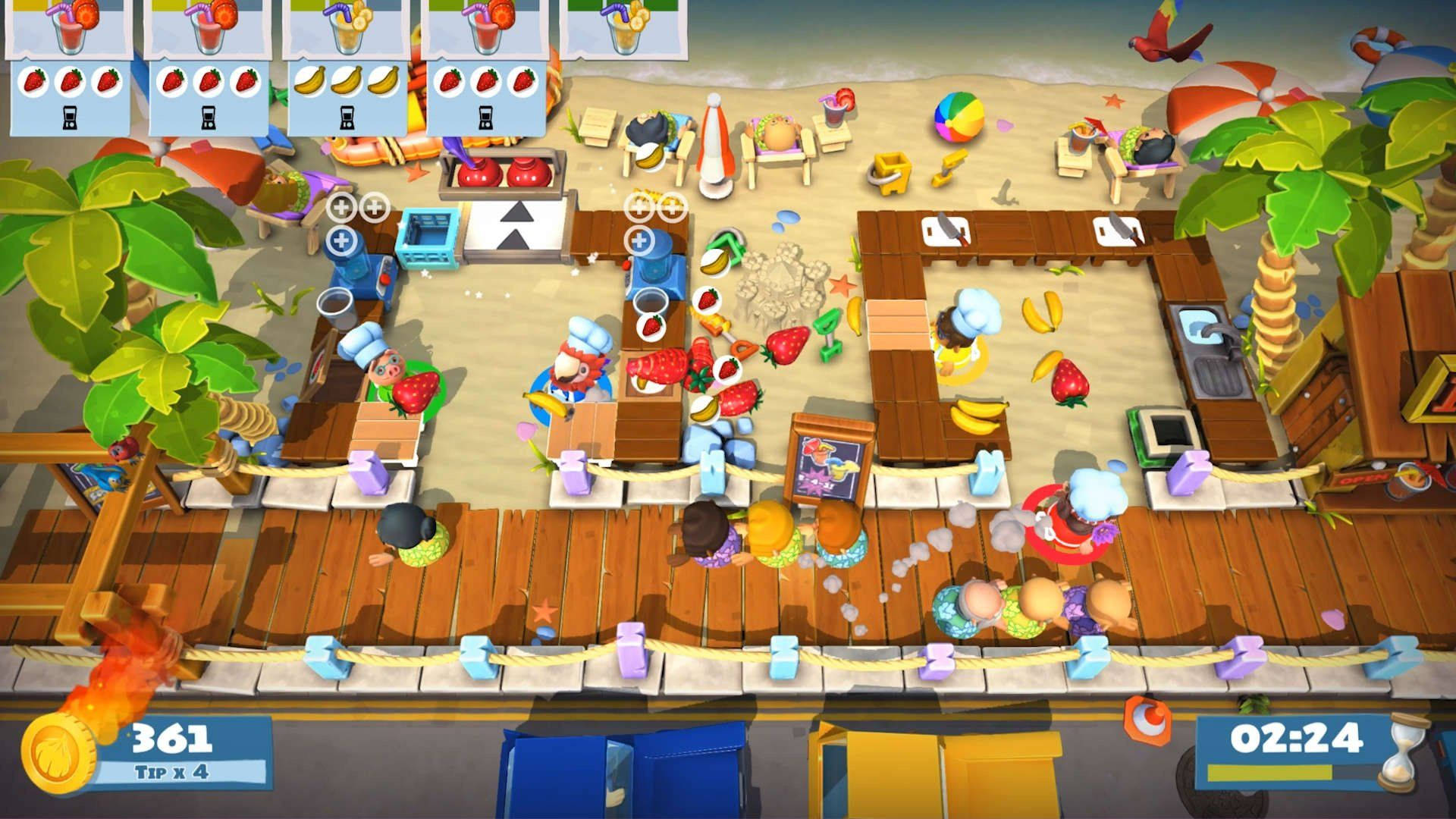 Overcooked Beach Walk 1coe3yx4r9h4oe7b Wallpaper