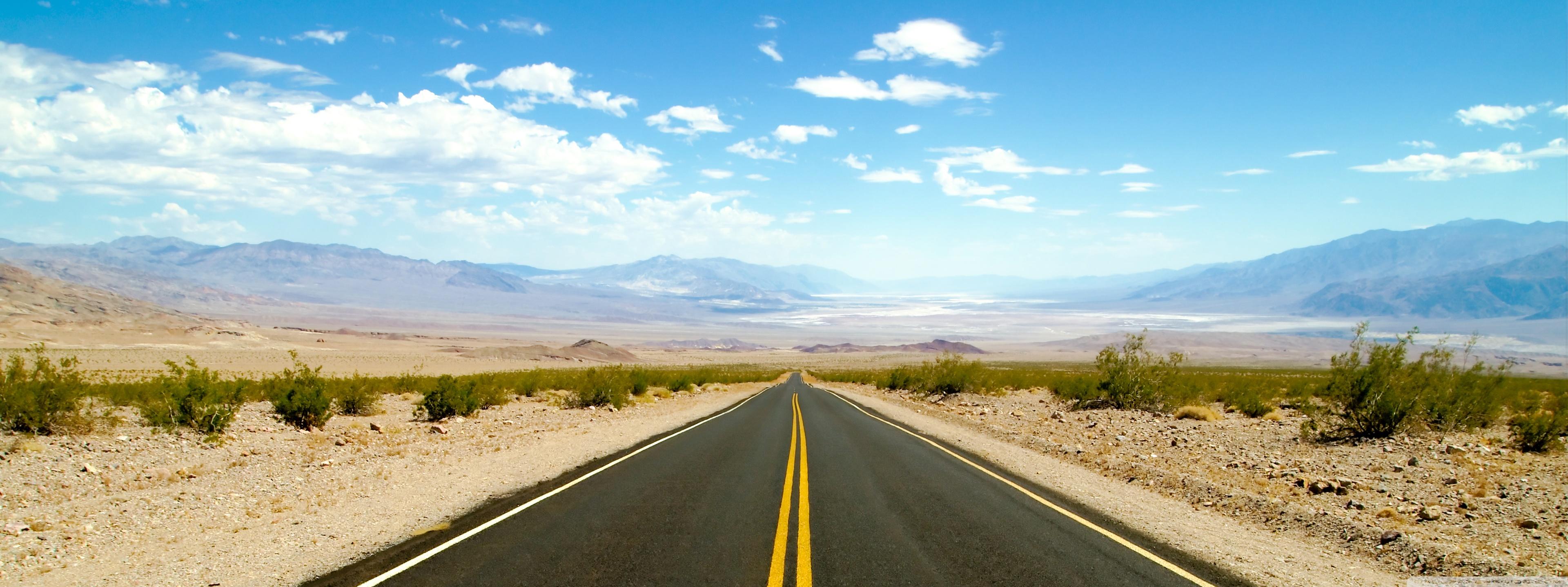 Road To Death Valley Ultra HD Desktop Background Wallpaper For 4k