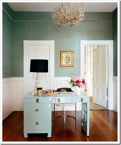 Love This Color Grasscloth Wallpaper