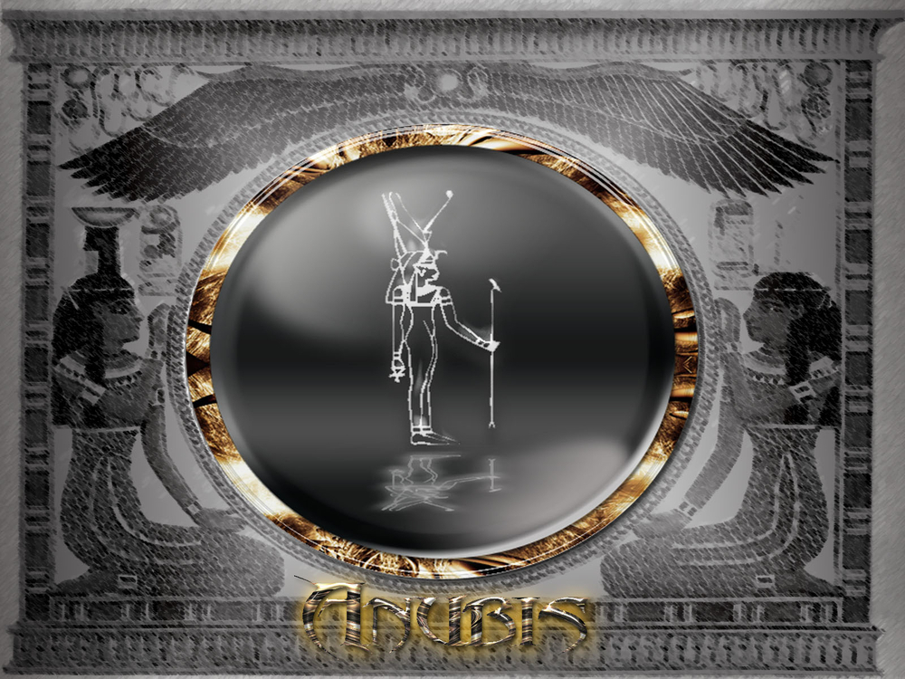 Wallpaper Anubis Egyptian God Of The Dead By Butchen Customize