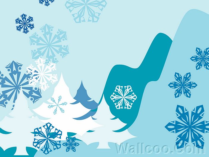 Background Vde Graphic Design Of Winter