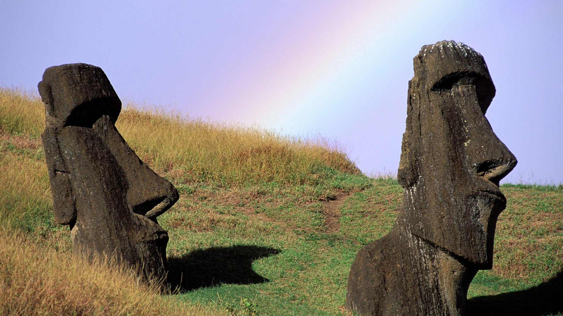 Chile Easter Island Moai Wallpaper