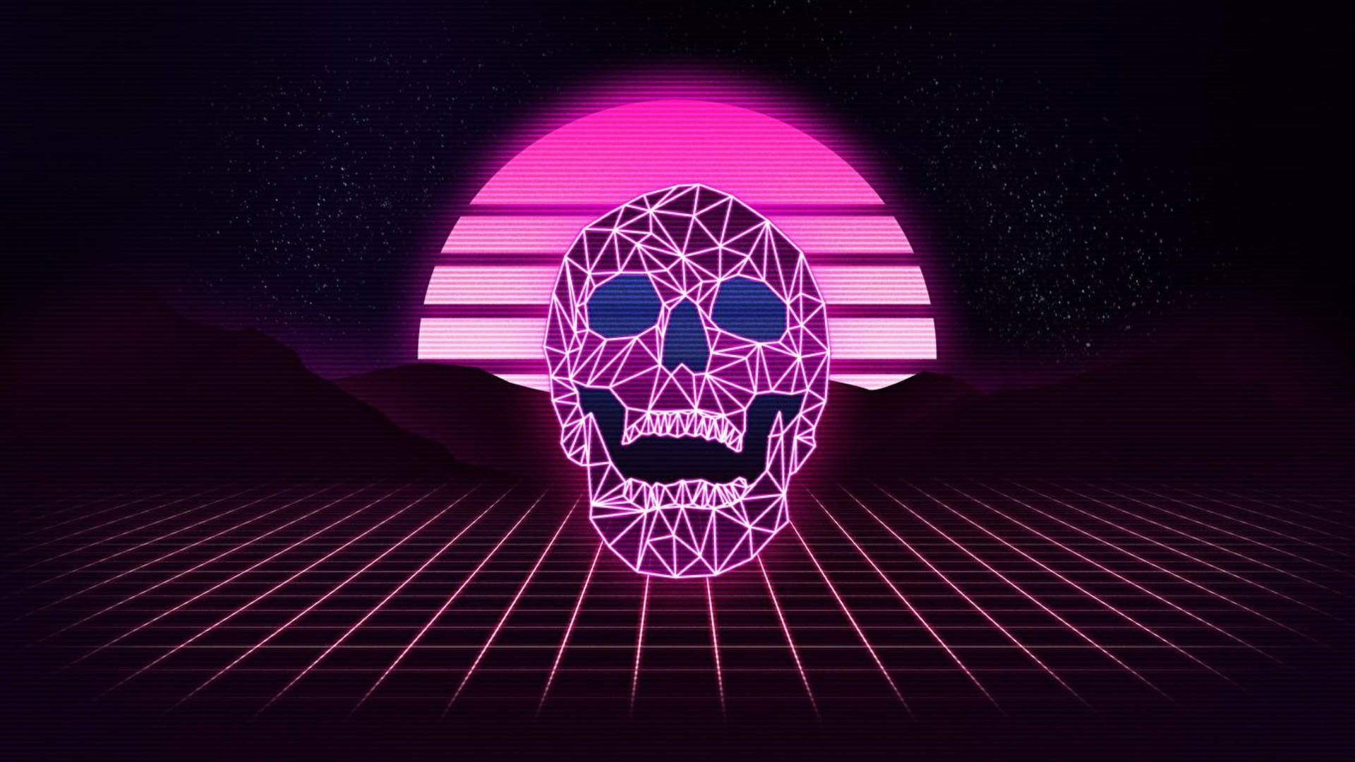 Neon Pink Aesthetic Wallpaper