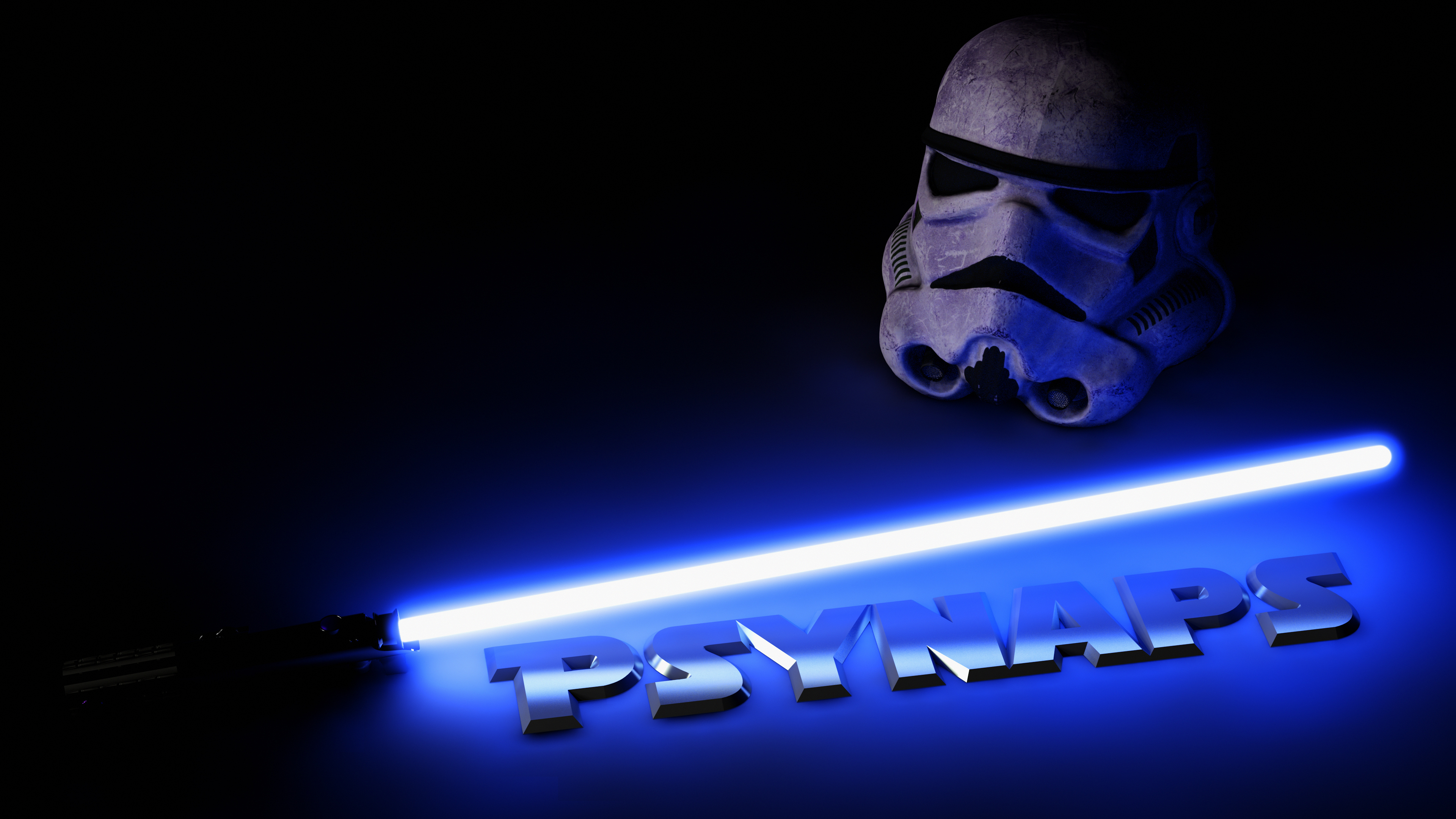 Star Wars Light Saber Storm Trooper 4k Custom Wallpaper