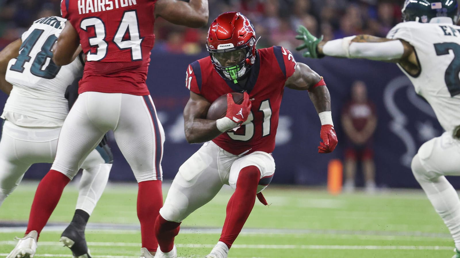 Dameon Pierce Looks Like A Steal For Houston Texans Wallpaper