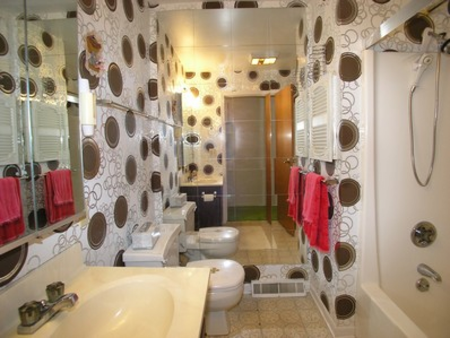 Bathroom Wallpaper Ideas Decoration Industry Standard Design