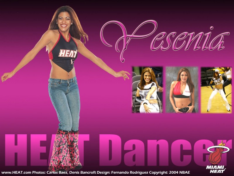 Miami Heat Dancer Wallpaper