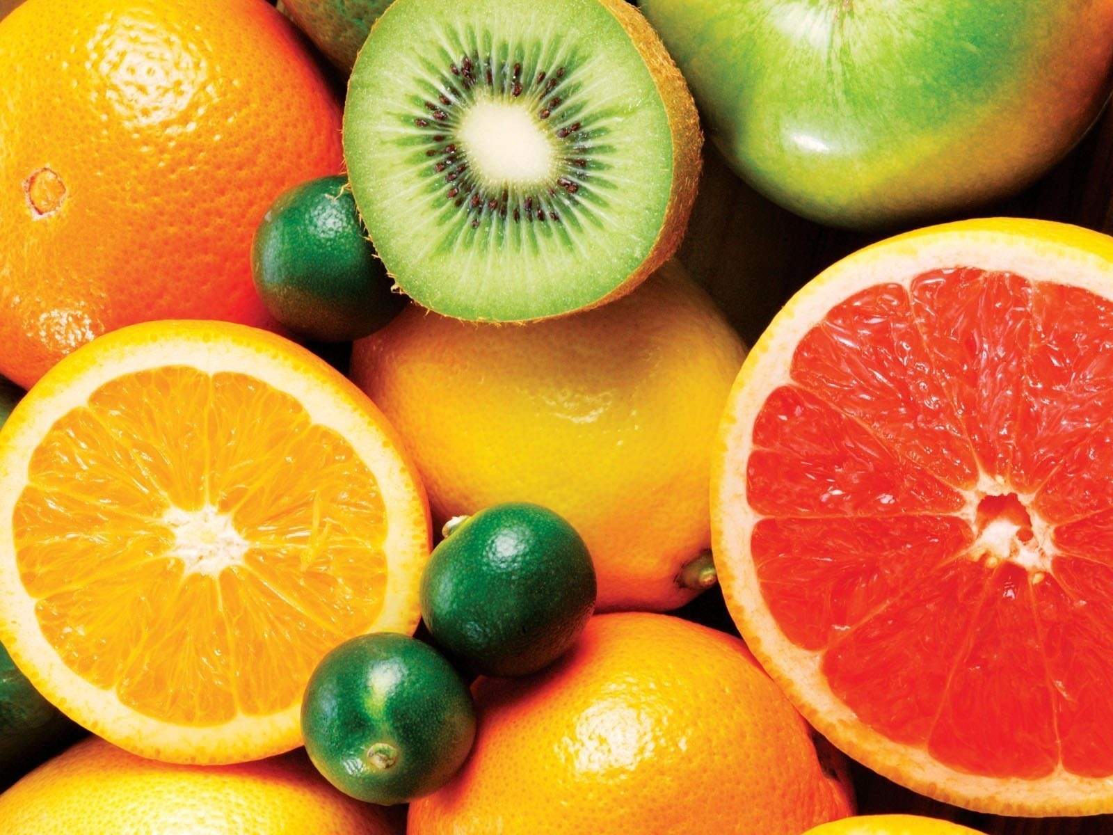 Juicy Fruits Widescreen HD Wallpaper