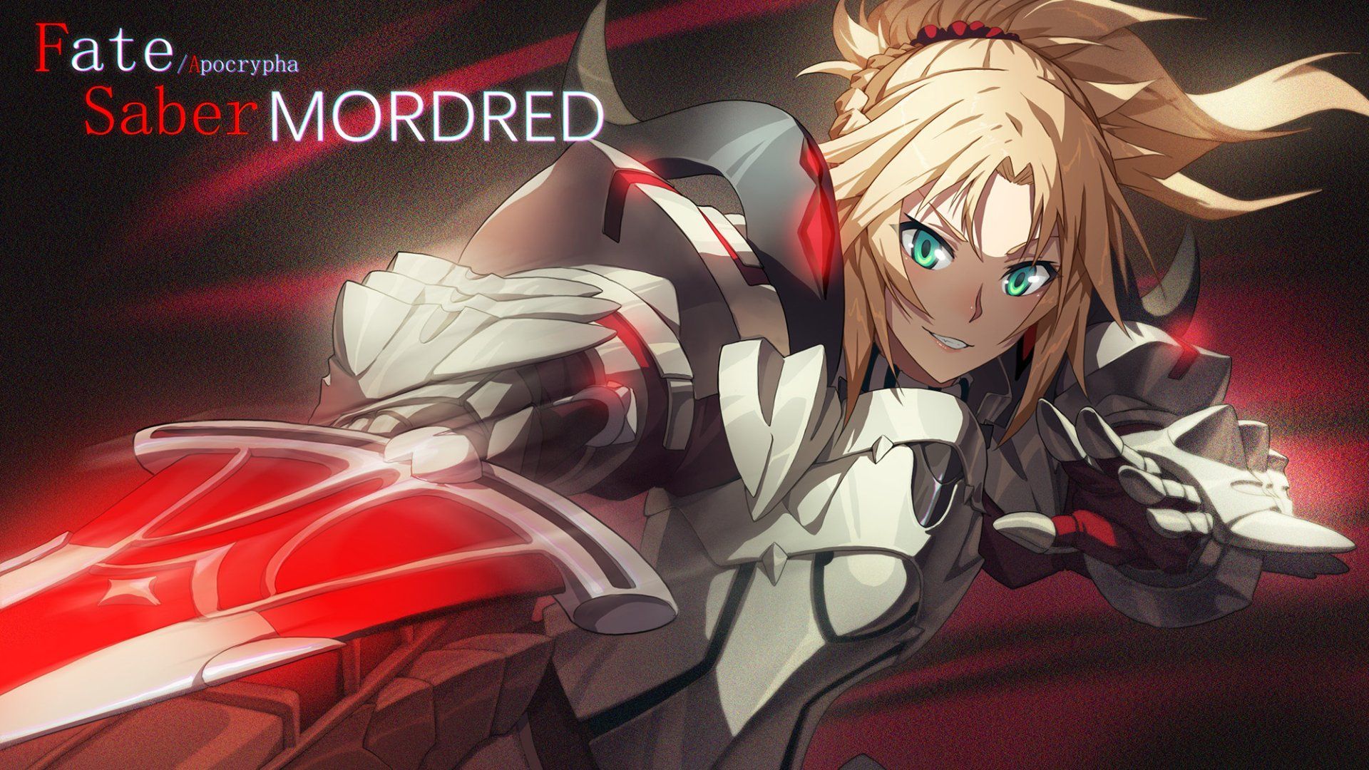 Anime Fate Apocrypha Series Saber Of Red