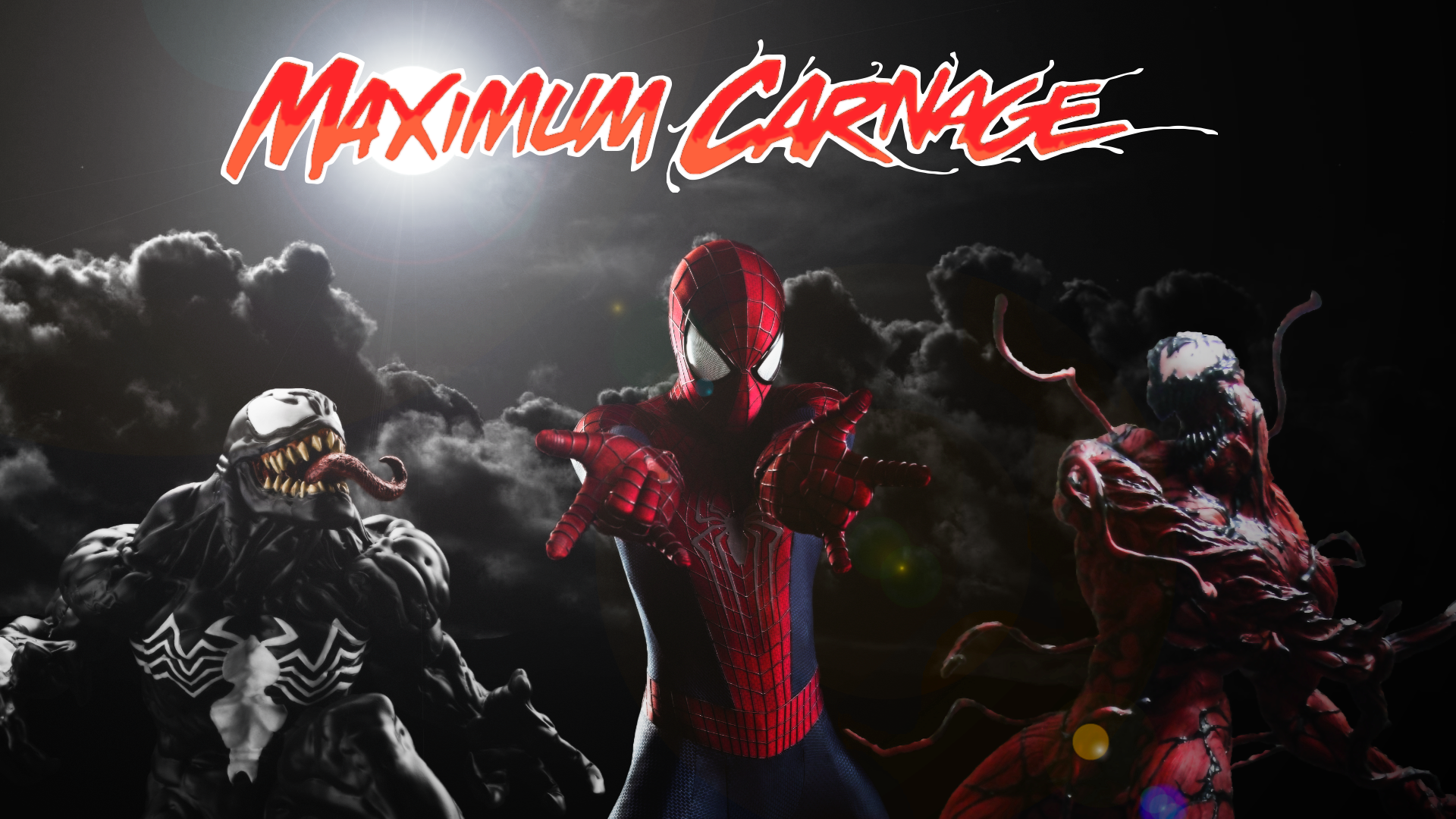 Spiderman Carnage Venom Spider Man And Maximum