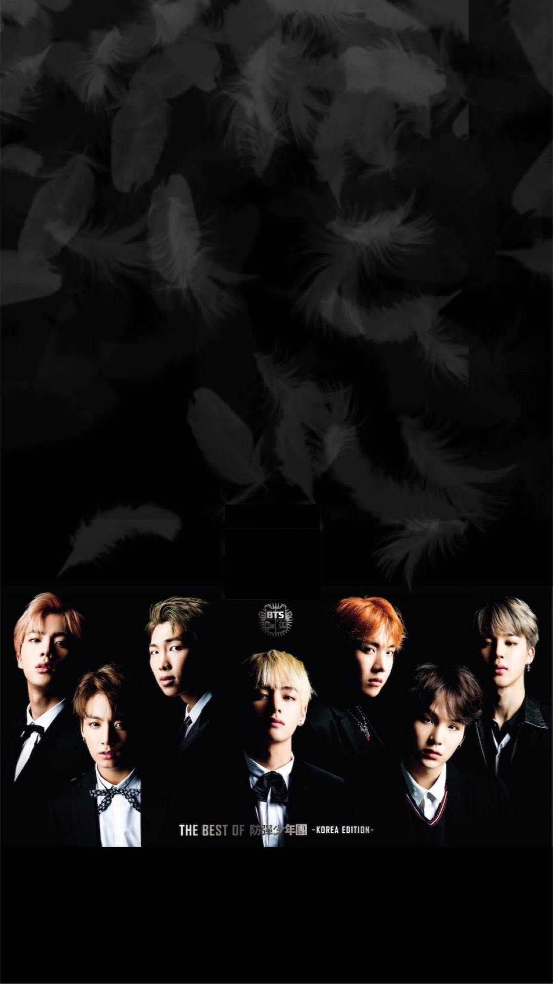 Bts Black Wallpaper