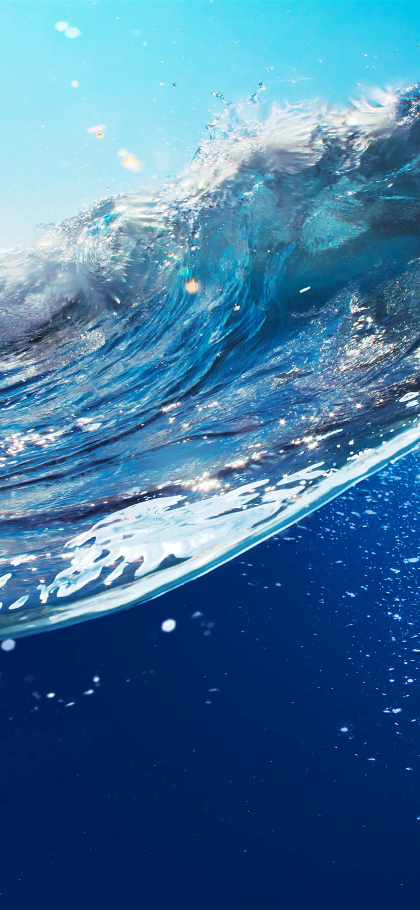 Blue iPhone Xr Wallpaper