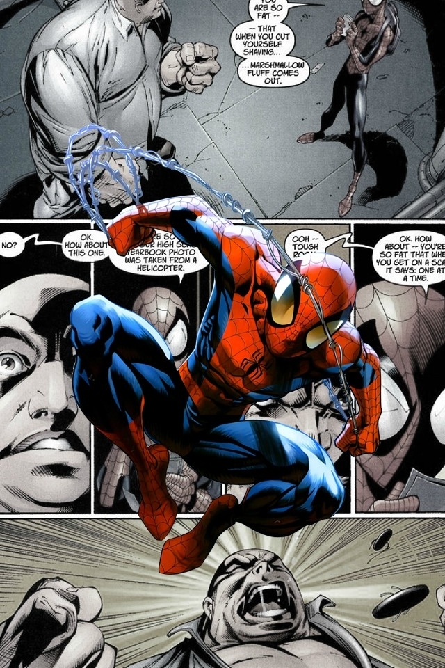 Spiderman Marvel Ics iPhone Wallpaper And 4s