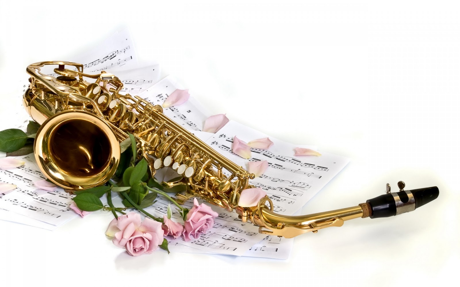 Saxophone Music Mystery Wallpaper