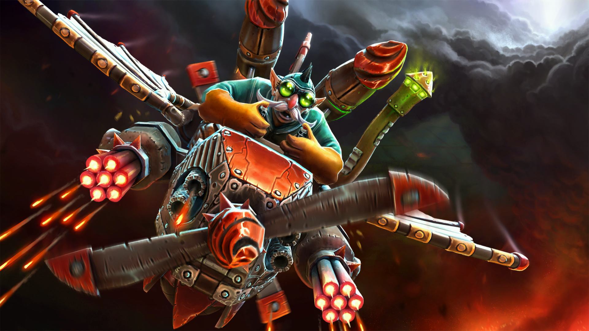 Wallpaper Of Dota Gyrocopter Background HD Image