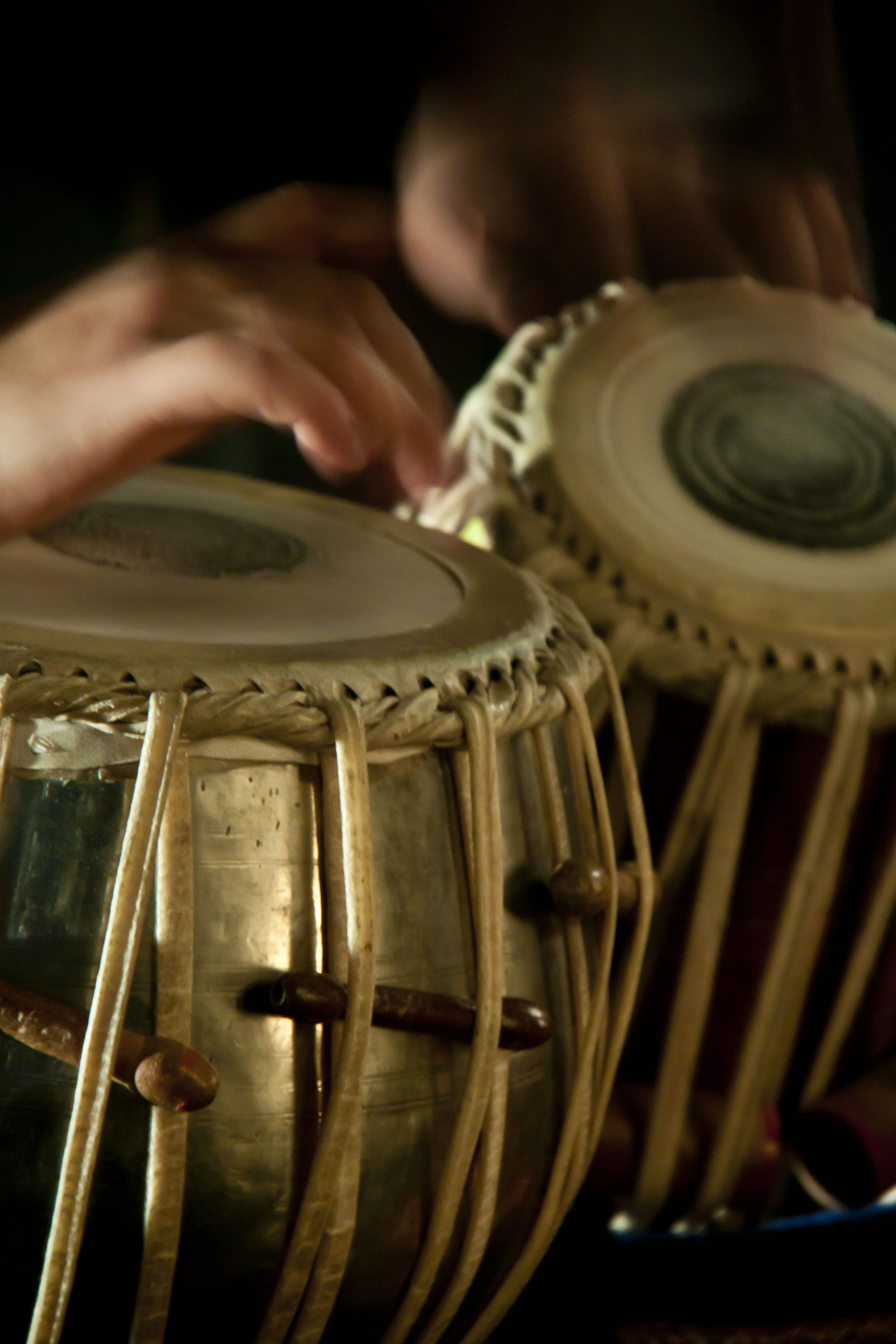 Yama Sarshar Playing Tabla Drumhead HD Wallpaper Background