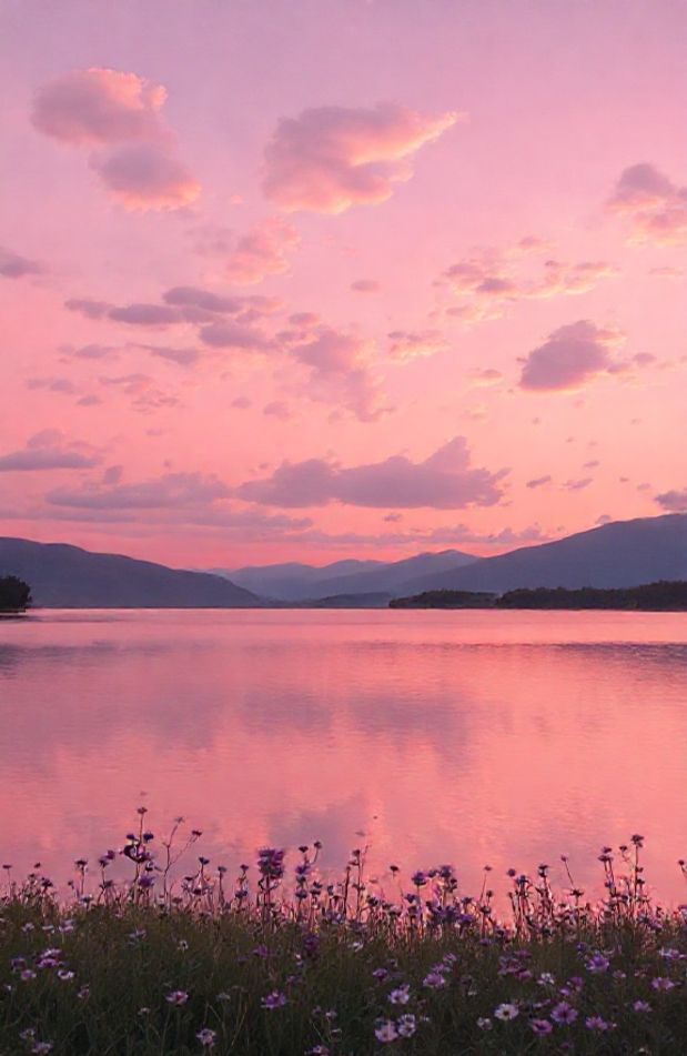 Pink Sky Wallpaper