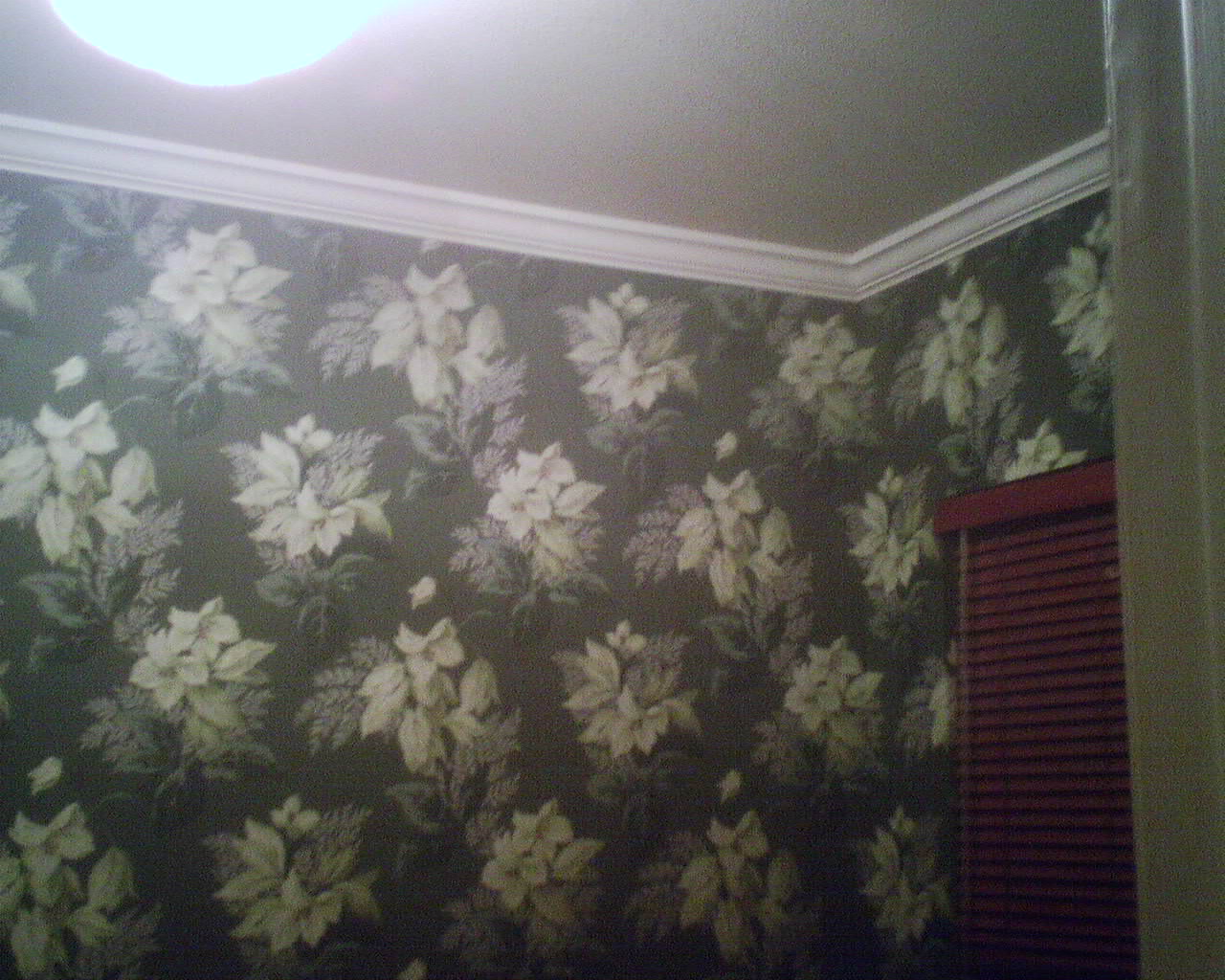 1930s Wallpaper in the Wallpaper Ladys Home Office
