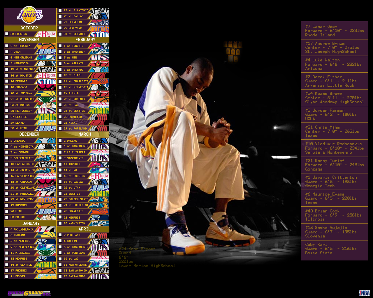 X Jpeg 957kb Lakers Wallpaper Schedule
