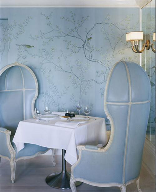 Contemporary Wallpaper from de Gournay Model Chinoiserie Collection 500x614