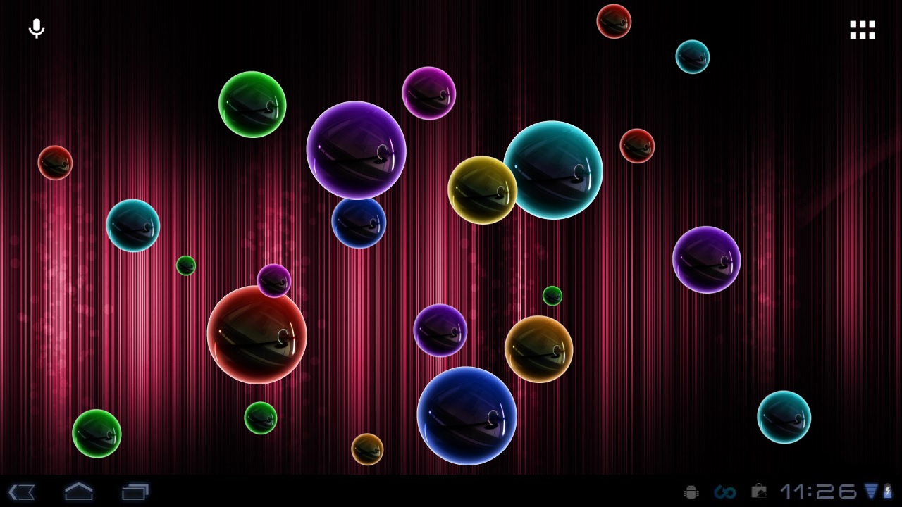 3d Bubbles Live Wallpaper Lite Apk For Android