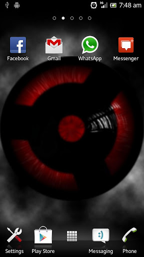 Sharingan Live Wallpaper For Android