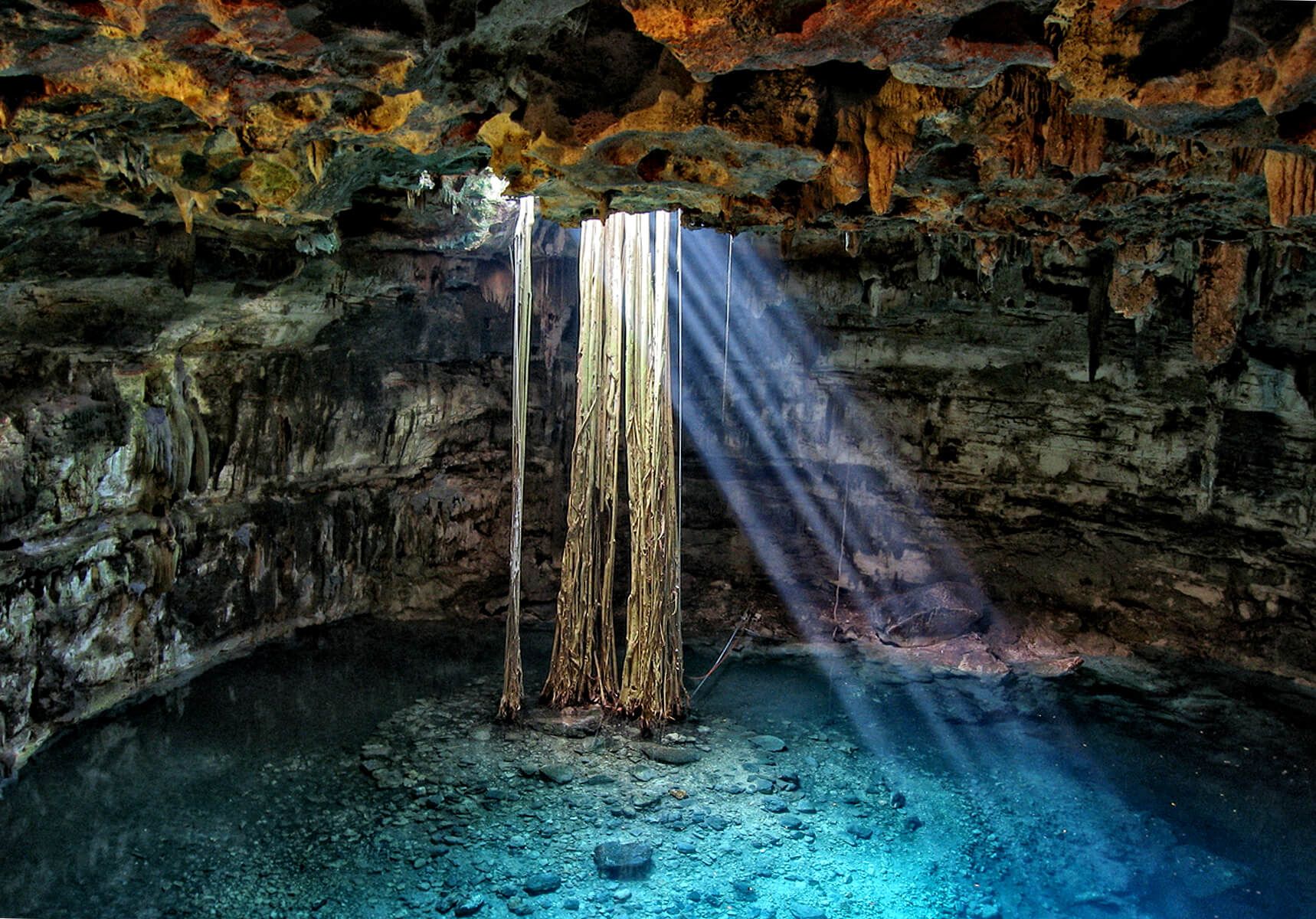 Cenote Dzitnup Wallpaper Wonders Of The World Mexico Dream