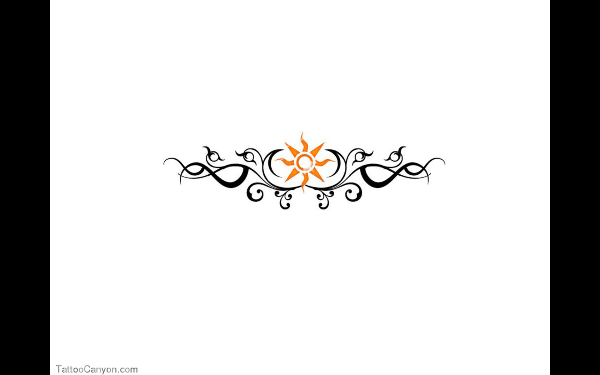 Designs Gothic Sun Tattoo Wallpaper Design