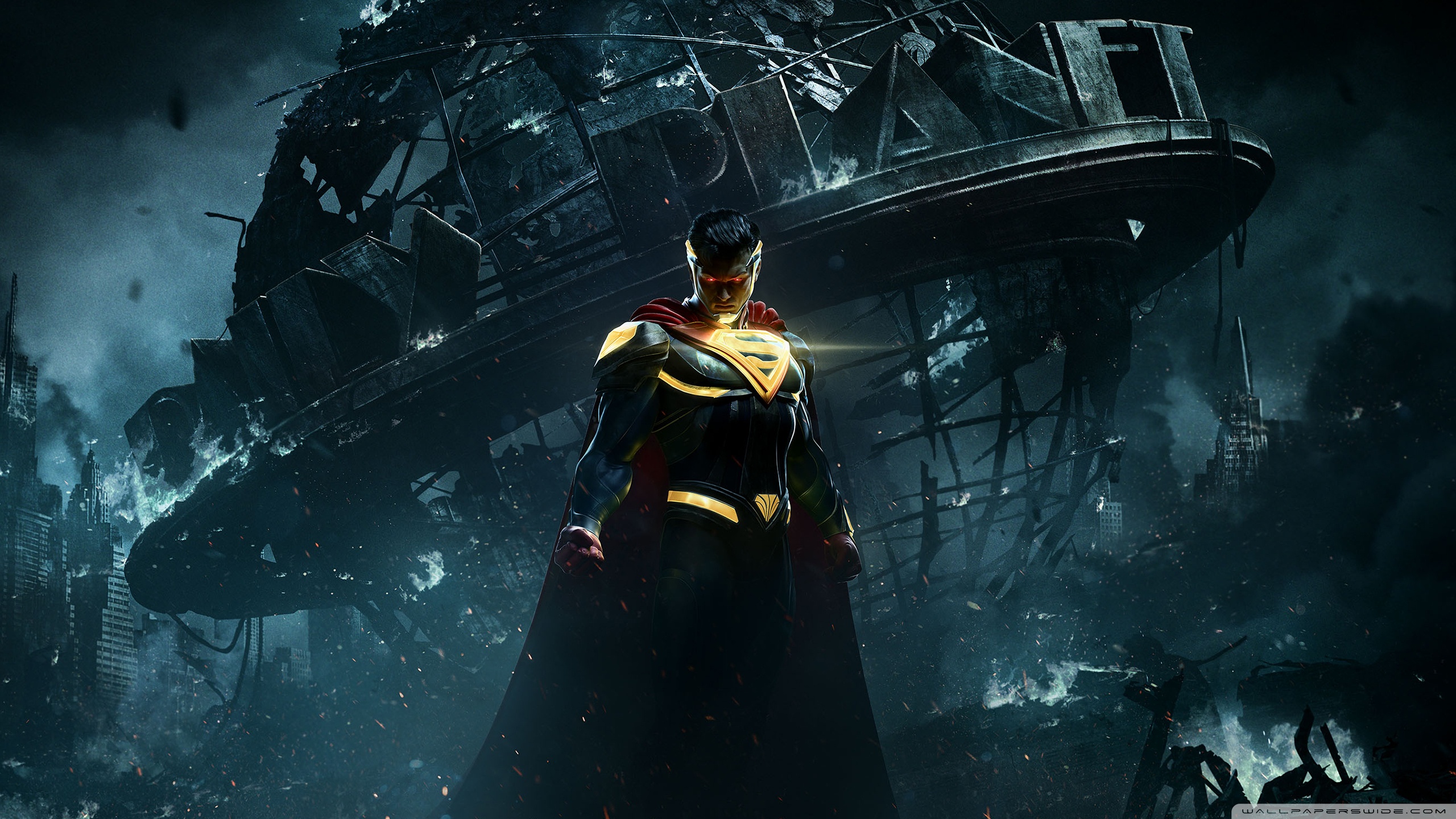 Injustice 2 Superman 4K HD Desktop Wallpaper for Wide Ultra