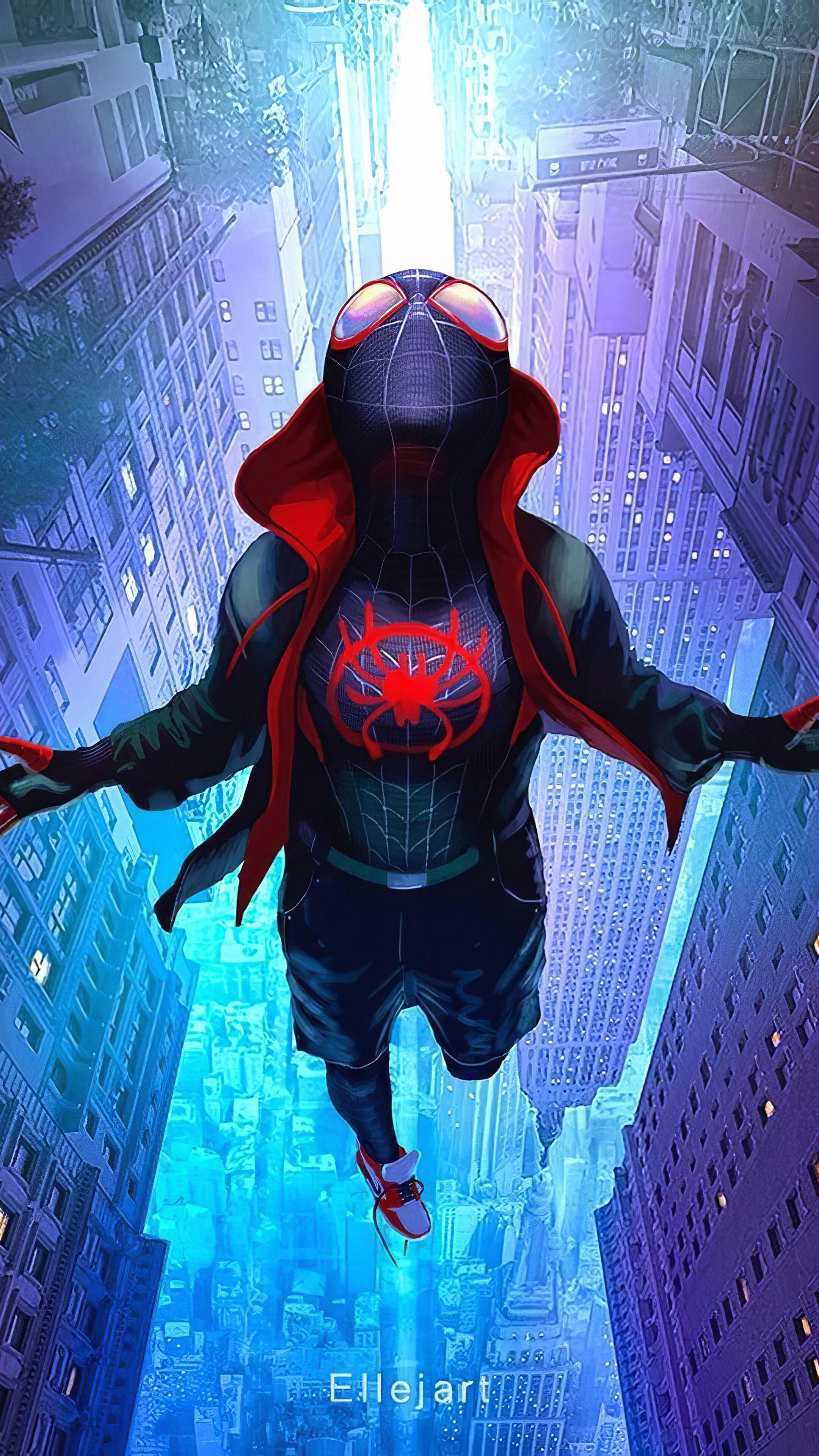 36 Spider Man Miles Morales 4k IPhone Wallpapers  WallpaperSafari