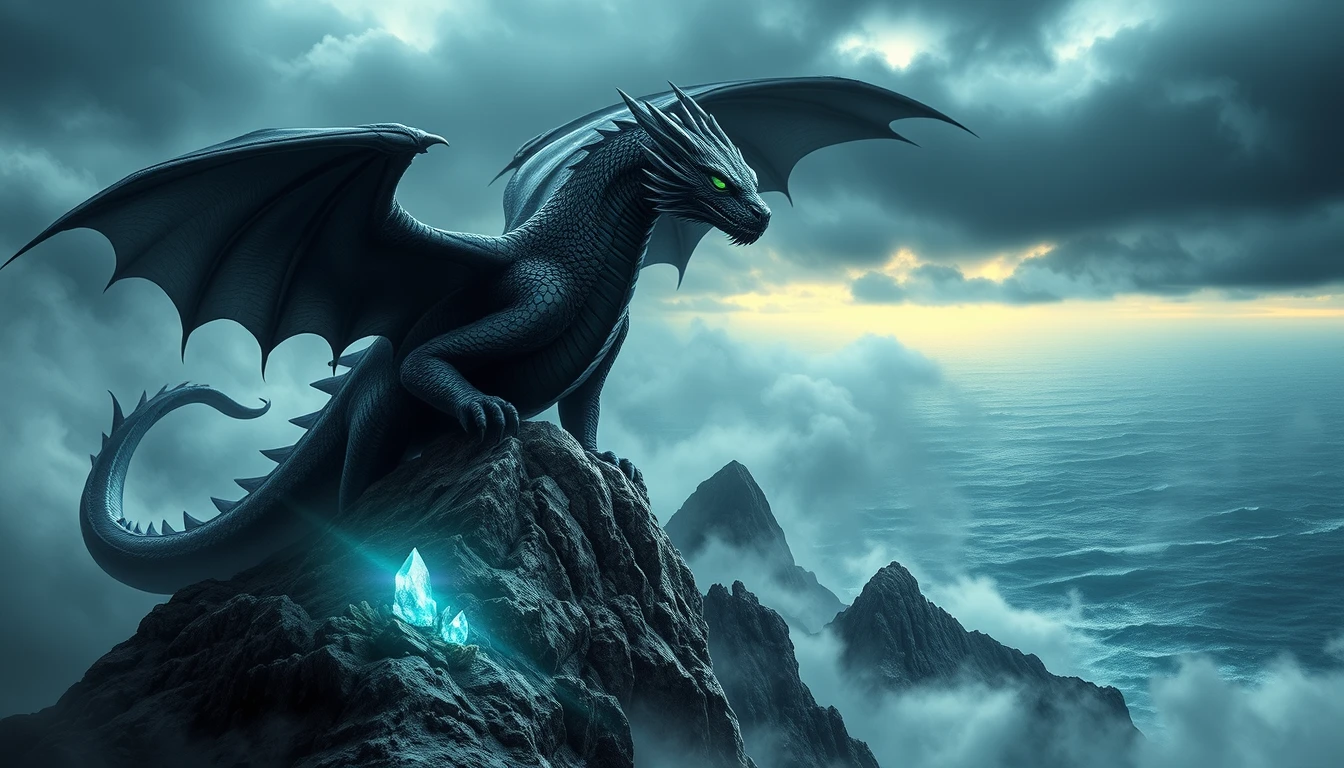 Black Dragon Wallpaper