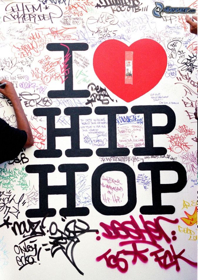 Love Hip Hop Wallpaper I Graffiti
