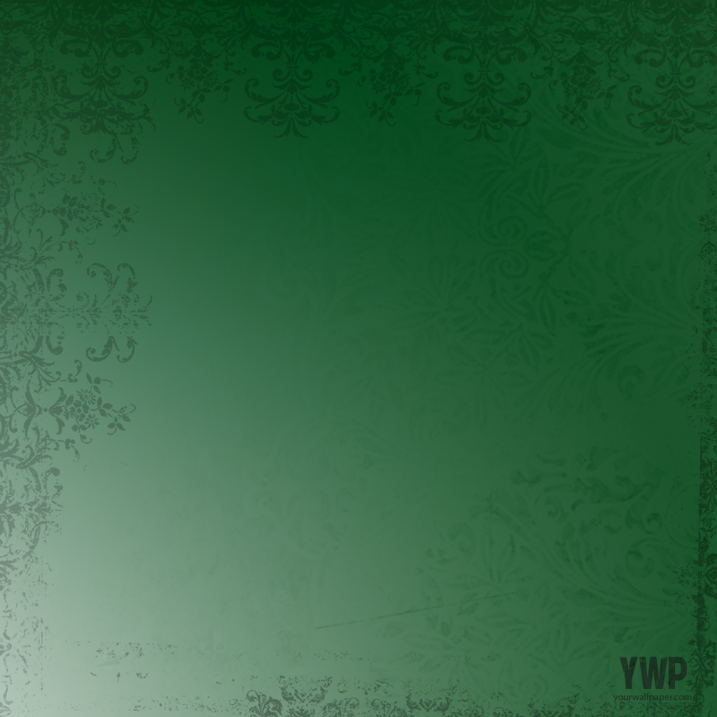 Victorian iPad Wallpaper Green Yourwallpaper