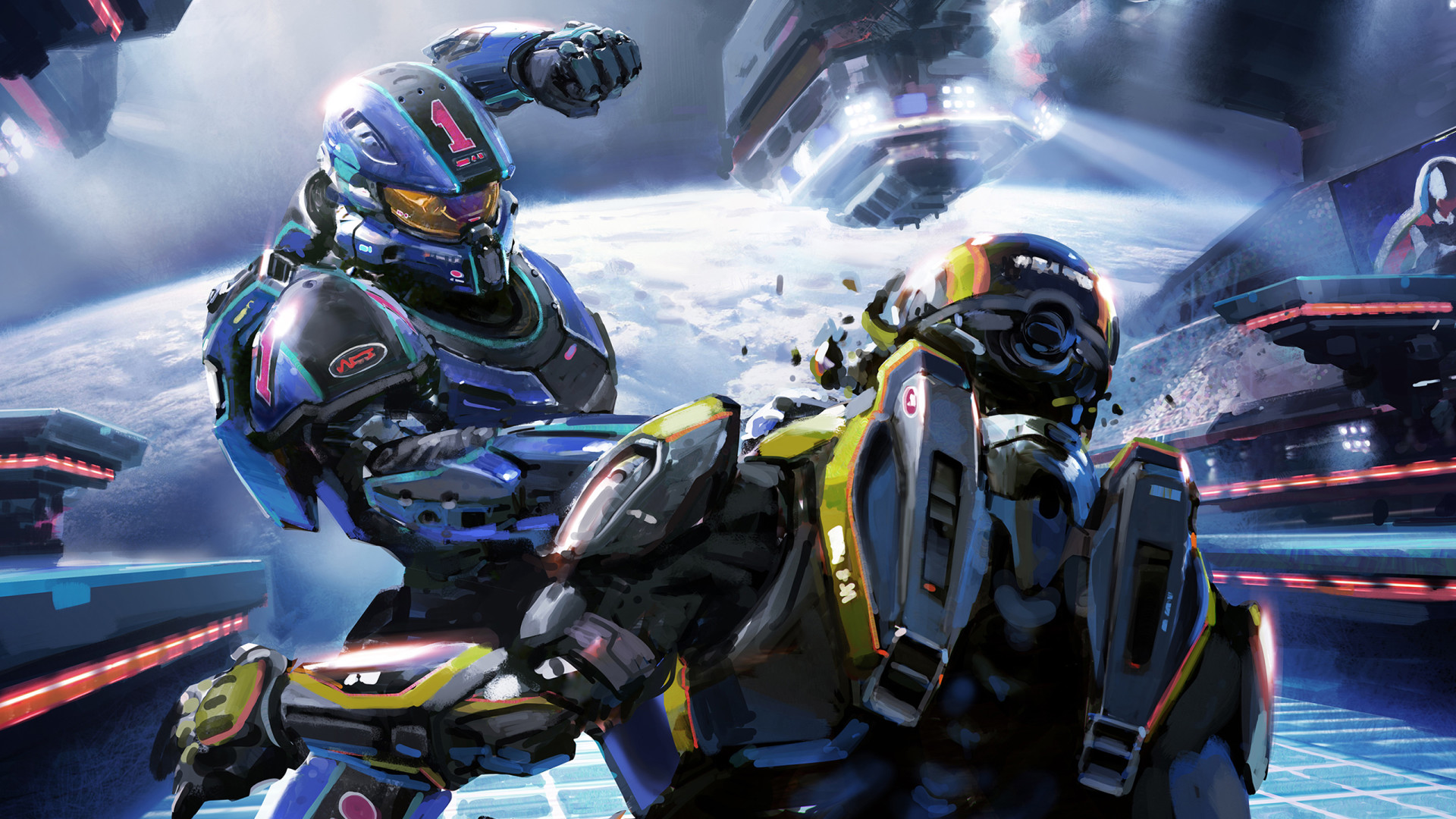 Halo Guardians Game Art HD Wallpaper