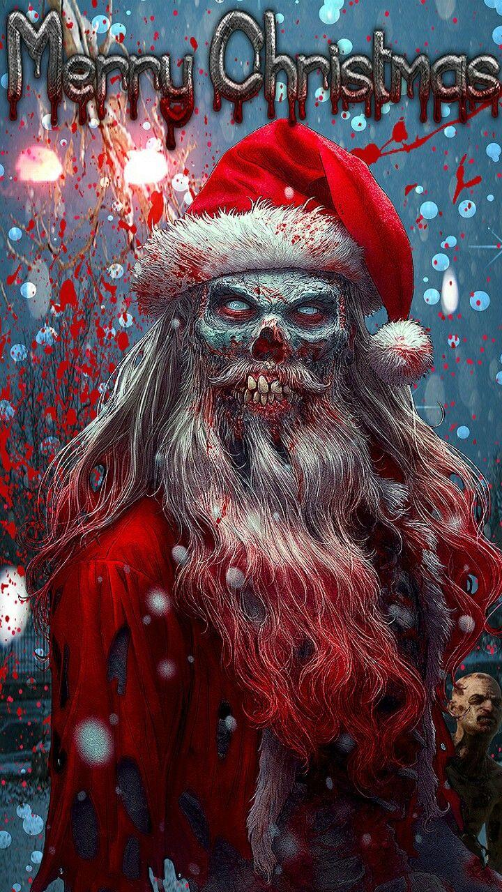 Candy On Navidad Zombie Christmas Horror
