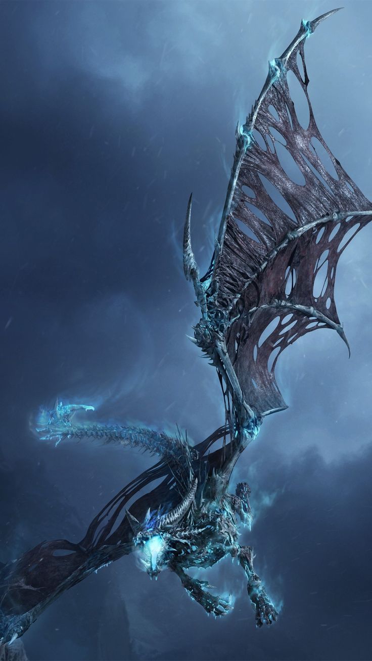 Ice Dragon World Of Warcraft Lightning