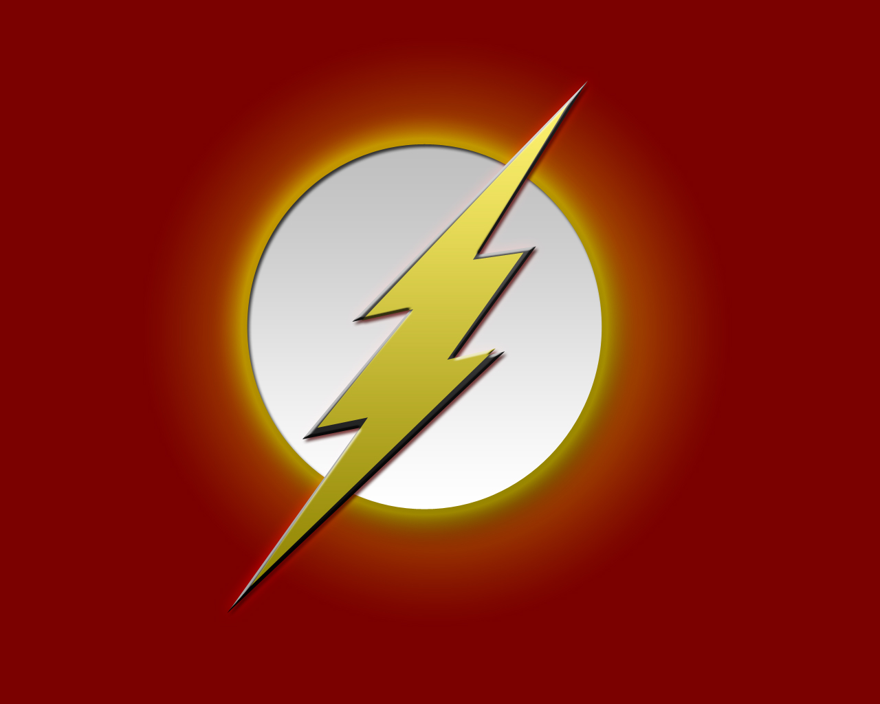 Flash Logo Wallpaper   Comic Imagescom