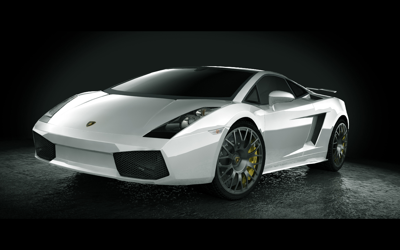 Lamborghini Gallardo White By Salimljabli