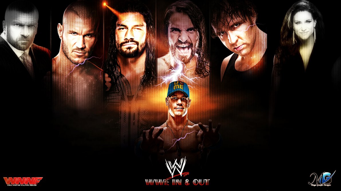 Wwe In And Out Wallpaper By Megagunjit